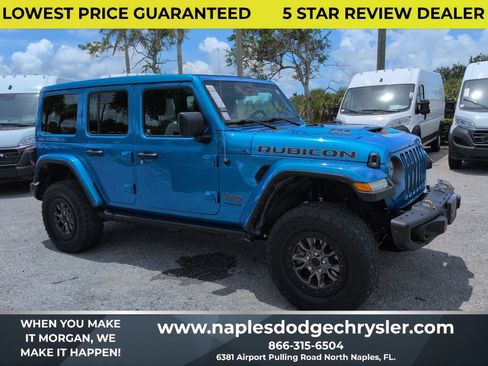 Used 2021 Jeep Wrangler Unlimited Rubicon w/ Trailer Tow Package AWD/4WD image 1