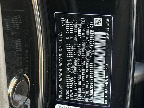 Certified 2021 Honda Clarity Base image 34