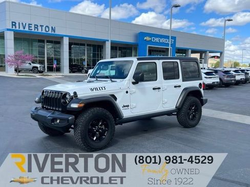 Used 2021 Jeep Wrangler Unlimited Sport AWD/4WD image 1