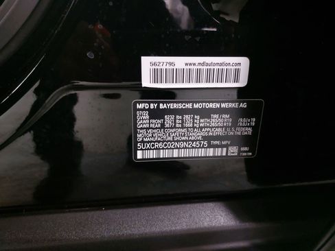 Used 2022 BMW X5 xDrive40i w/ Parking Assistance Package image 39