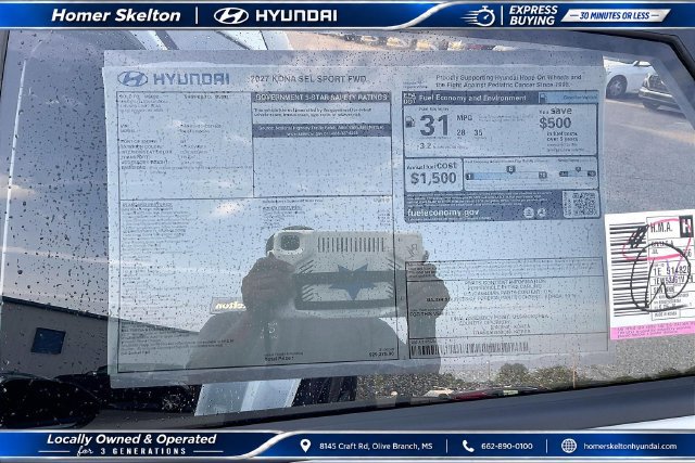 New 2027 Hyundai Kona SEL Sport FWD image 15