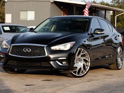Used 2021 INFINITI Q50 Luxe w/ Seat & Sound Package
