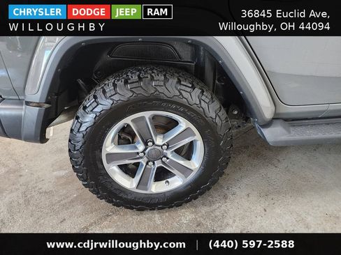 Used 2020 Jeep Wrangler Unlimited Sahara w/ Uconnect 4C Nav & Sound Group AWD/4WD image 39