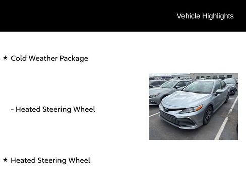 Used 2021 Toyota Camry XLE w/ Cold Weather Package image 7