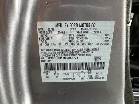 Used 2008 Ford Escape XLT image 28