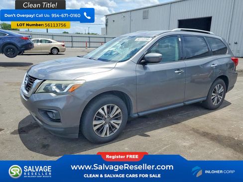 Used 2018 Nissan Pathfinder SV FWD image 1