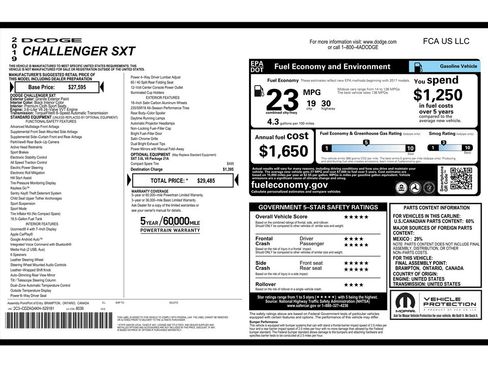 Used 2019 Dodge Challenger SXT image 9