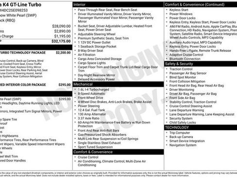 Used 2025 Kia K4 GT-Line Turbo FWD image 38