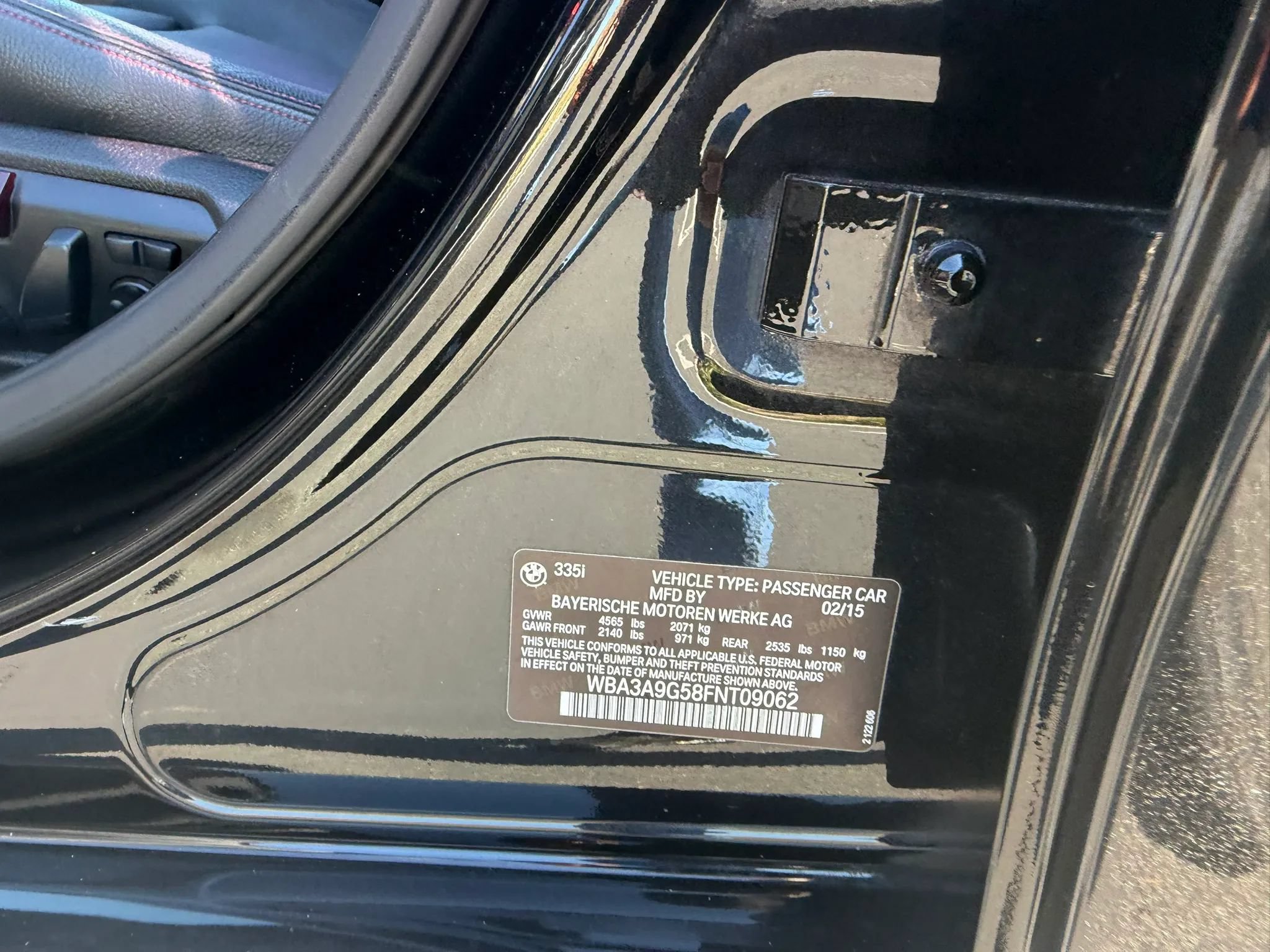Used 2015 BMW 335i Sedan RWD image 28