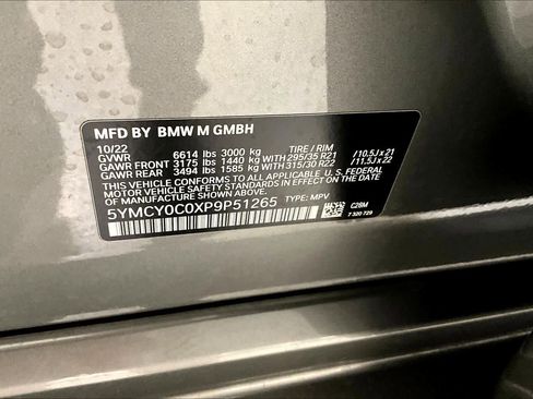 Used 2023 BMW X6 M w/ Competition Package image 35