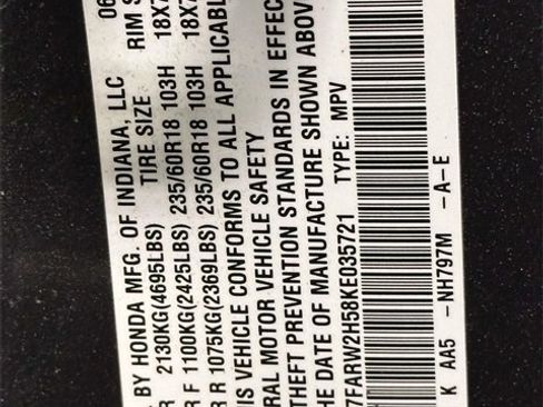 Certified 2019 Honda CR-V EX image 31