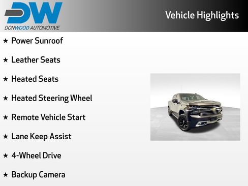 Used 2019 Chevrolet Silverado 1500 High Country w/ Technology Package AWD/4WD image 3