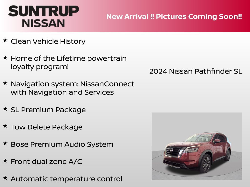 Certified 2024 Nissan Pathfinder SL w/ SL Premium Package FWD image 6