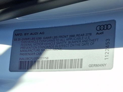 Used 2025 Audi A5 2.0T Premium Plus w/ Premium Plus AWD/4WD image 27