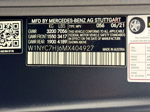 Used 2021 Mercedes-Benz G 63 AMG 4MATIC image 34