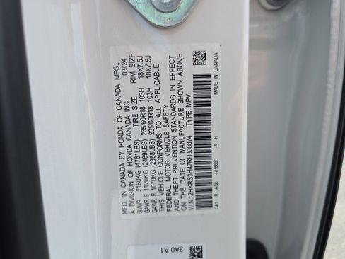 Used 2024 Honda CR-V EX image 29