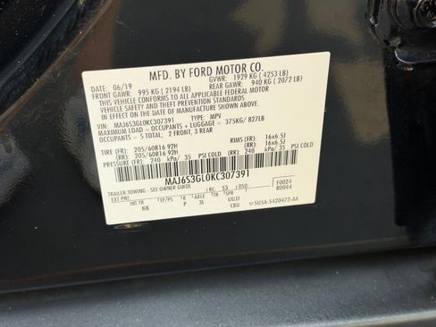 Used 2019 Ford EcoSport SE AWD/4WD image 22