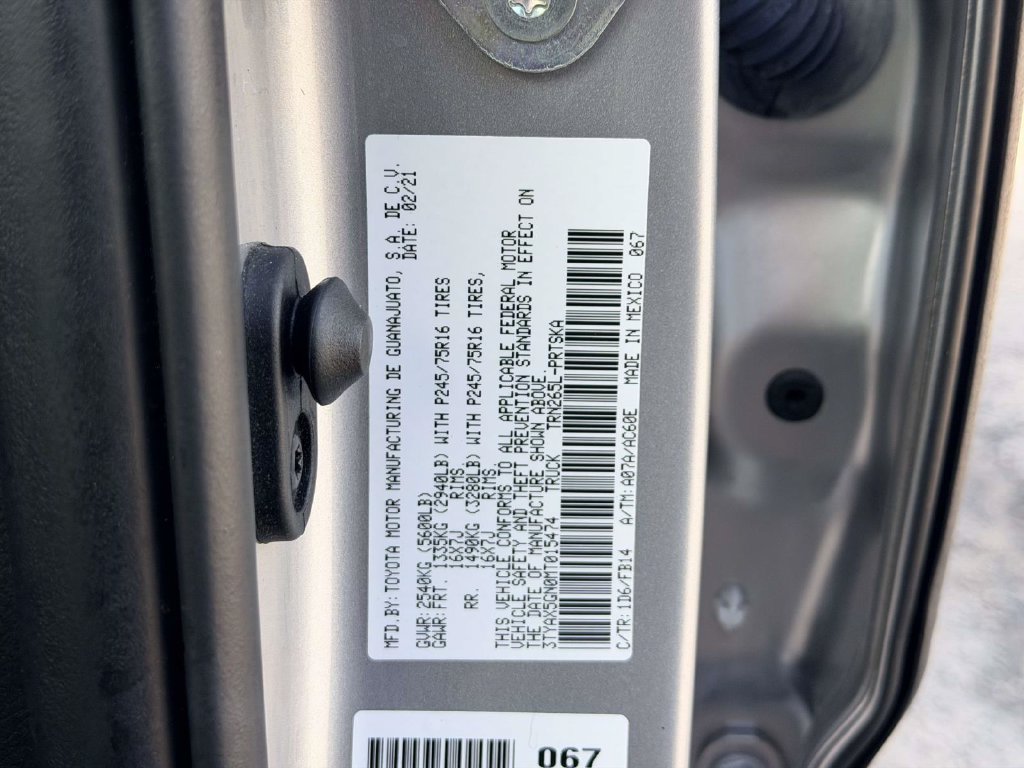 Certified 2021 Toyota Tacoma SR w/ SR Convenience Package RWD image 26