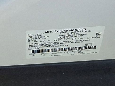 Used 2019 Ford Explorer Limited w/ Ford Safe & Smart Package image 27