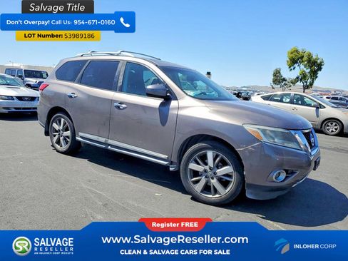 Used 2014 Nissan Pathfinder Platinum w/ Platinum Premium Package FWD image 5