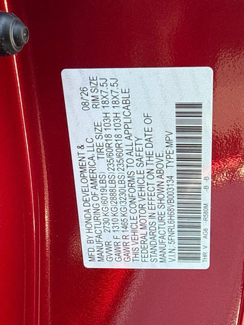New 2027 Honda Odyssey EX-L image 26