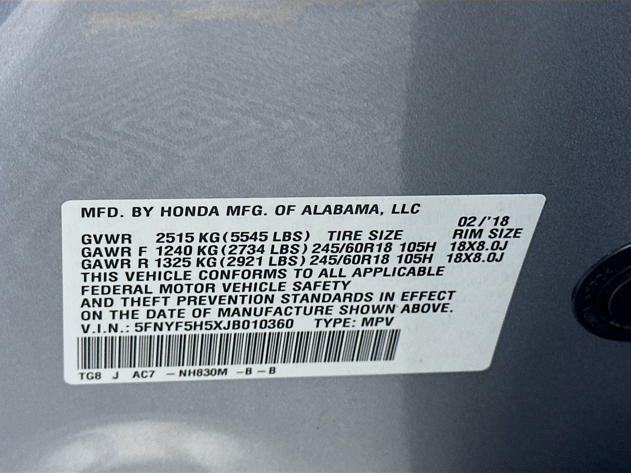Used 2018 Honda Pilot EX-L image 37