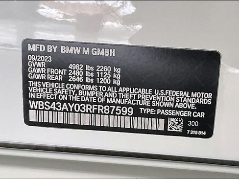 Used 2024 BMW M3 Competition w/ Executive Package AWD/4WD image 31