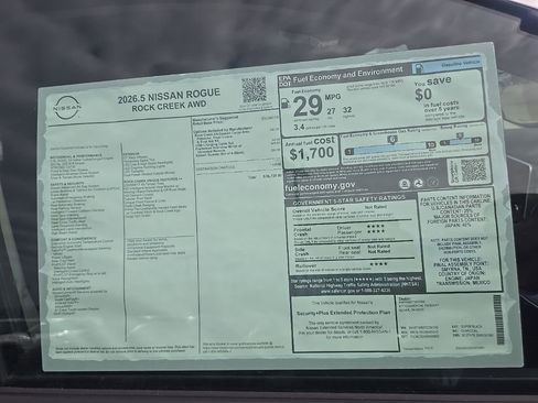 New 2026 Nissan Rogue SV image 40