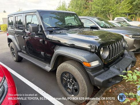 Used 2025 Jeep Wrangler Unlimited Sport AWD/4WD image 1