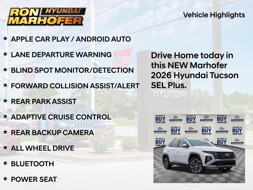 New 2026 Hyundai Tucson SEL Plus AWD/4WD image 56