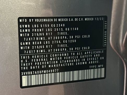 Used 2023 Volkswagen Tiguan S w/ Driver Assistance Package image 36