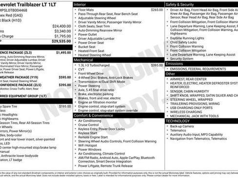 New 2026 Chevrolet TrailBlazer LT w/ Convenience Package image 2