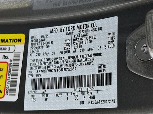 Used 2025 Ford Bronco Sport Outer Banks AWD/4WD image 12