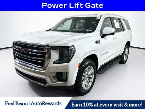 Used 2021 GMC Yukon SLT w/ SLT Premium Package AWD/4WD image 3