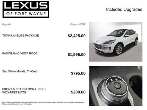 Used 2022 Ford Escape Titanium w/ Titanium Elite Package AWD/4WD image 4
