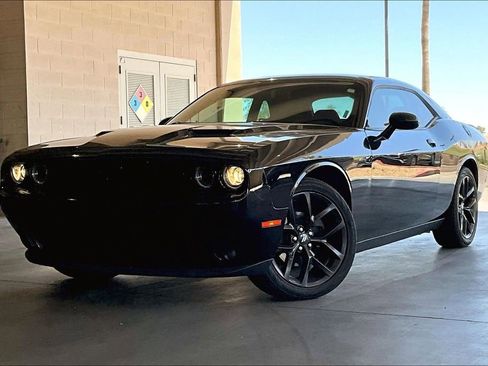 Used 2021 Dodge Challenger SXT w/ Blacktop Package RWD image 1