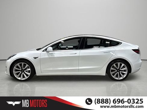 Used 2018 Tesla Model 3 Long Range AWD/4WD image 2