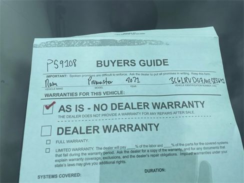 Used 2021 RAM ProMaster 2500 w/ Convenience Group image 34