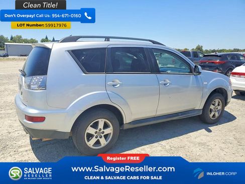 Used 2010 Mitsubishi Outlander ES AWD/4WD image 4