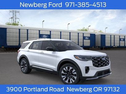 New 2026 Ford Explorer Platinum w/ LUX Leather Package