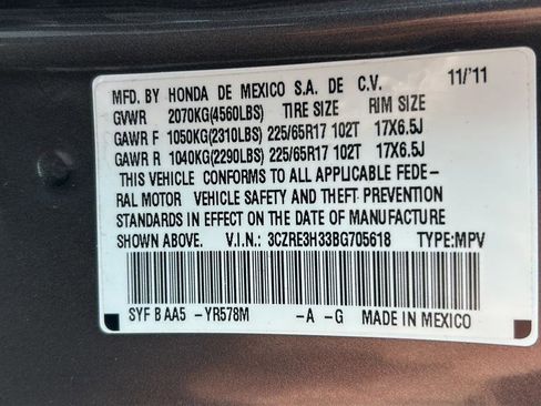Used 2011 Honda CR-V LX image 30