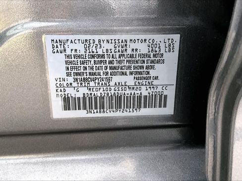 Used 2023 Nissan Sentra SV FWD image 34