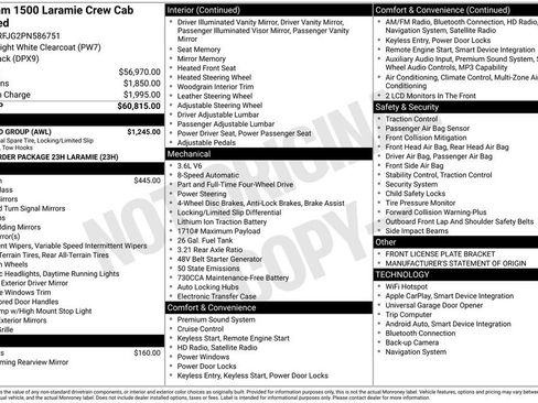 Used 2023 RAM 1500 Laramie w/ Off Road Group image 31