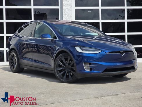Used 2020 Tesla Model X Long Range AWD/4WD image 1