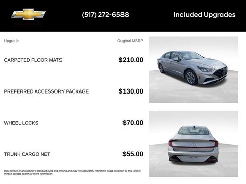 Used 2023 Hyundai Sonata SEL w/ Preferred Accessory Package FWD image 5