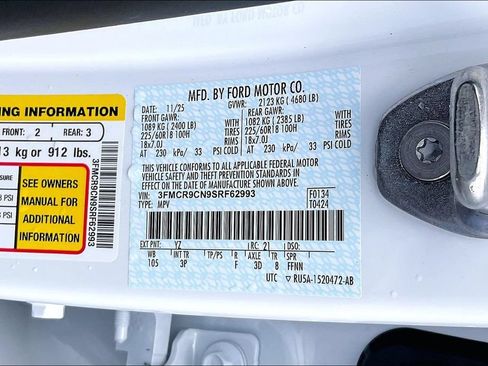 Used 2025 Ford Bronco Sport Outer Banks w/ Outer Banks Tech Package+ AWD/4WD image 21