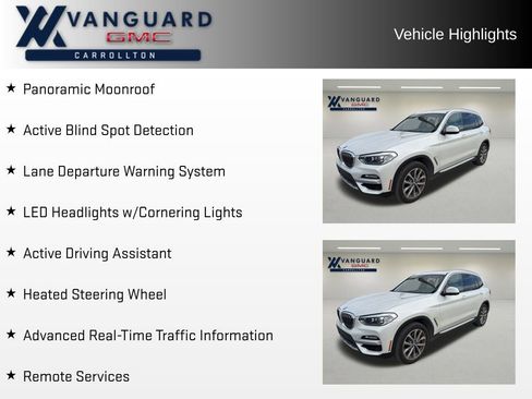 Used 2019 BMW X3 xDrive30i w/ Convenience Package image 10