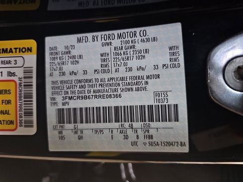 Used 2024 Ford Bronco Sport Big Bend w/ Convenience Package image 33