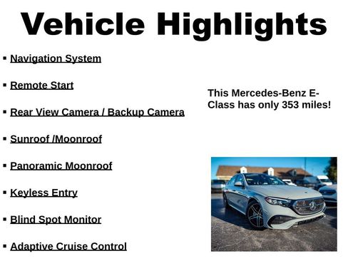 Used 2025 Mercedes-Benz E 350 Sedan image 61