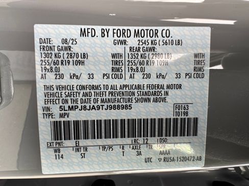 New 2026 Lincoln Nautilus Premier w/ Equipment Group 102A image 34